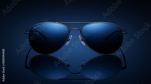 Stylish Blue Sunglasses photo