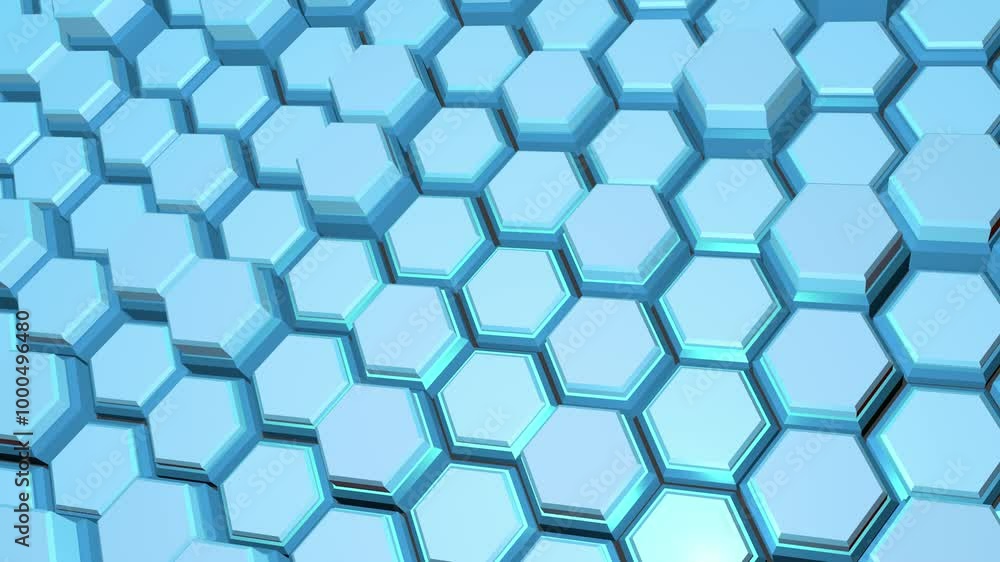 Futuristic intro with dynamic blue hexagons, perfect for tech-themed videos. Futuristic intro with dynamic blue hexagons, perfect for tech-themed videos.