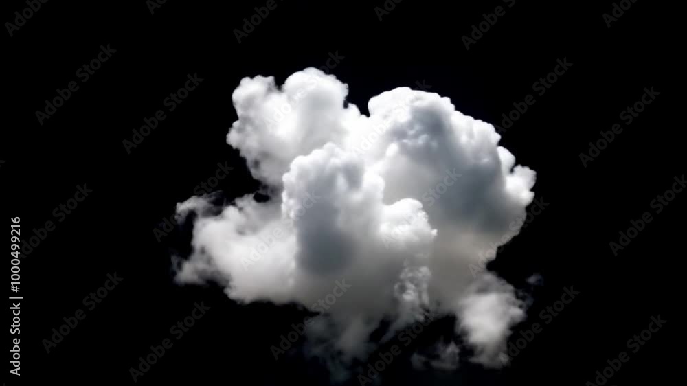 Macro Shot, Top-Down View: Time-Lapse of a White Cloud Moving Against a Black Background or Macro Shot, Top-Down View: White Cloud Movement in Time-Lapse Against Black Background Macro Shot, Top-Down View: Time-Lapse of a White Cloud Moving Against a Black Background or Macro Shot, Top-Down View: White Cloud Movement in Time-Lapse Against Black Background