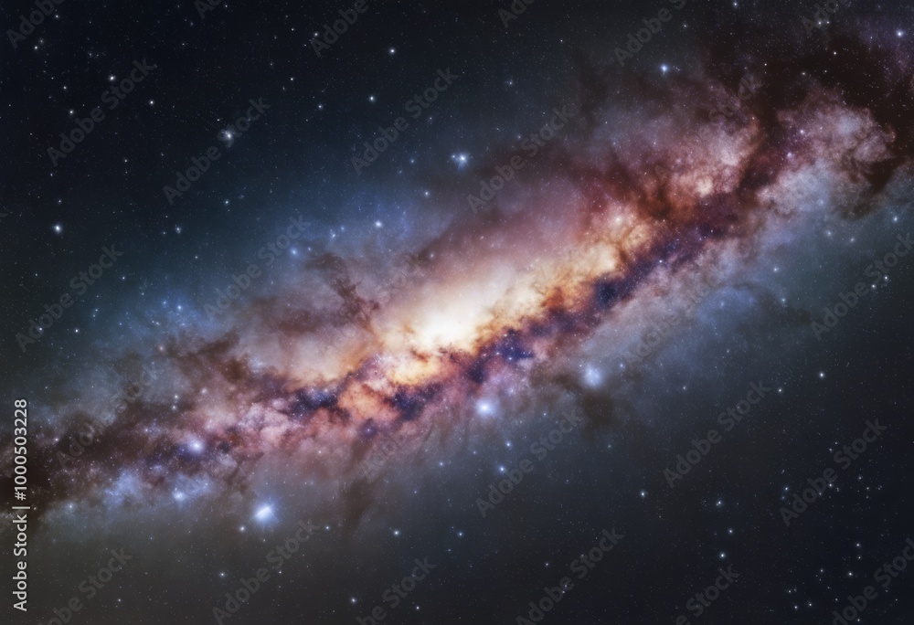 Fototapeta premium A shot of the milky way