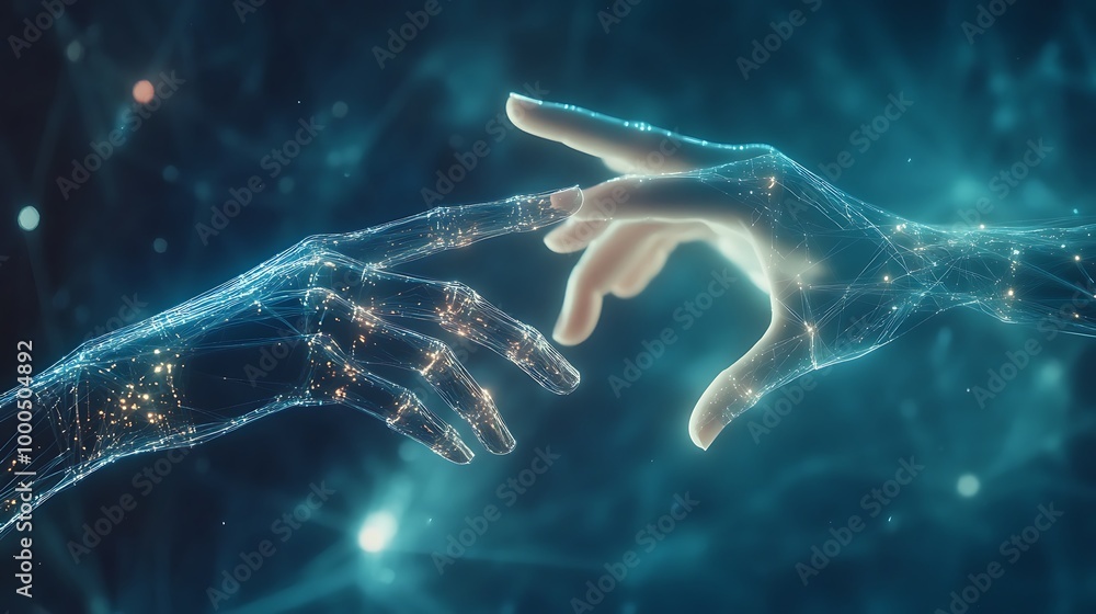 The intersection of AI machine learning and human-robot cooperation image The intersection of AI machine learning and human-robot cooperation image