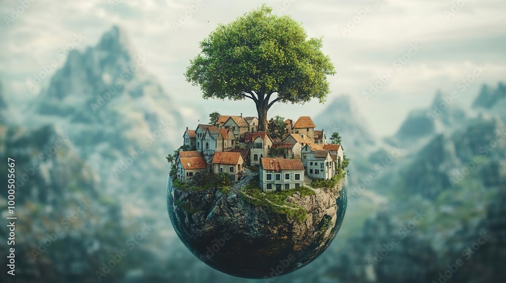 Obraz premium Image of respect for the environment natural and ethical