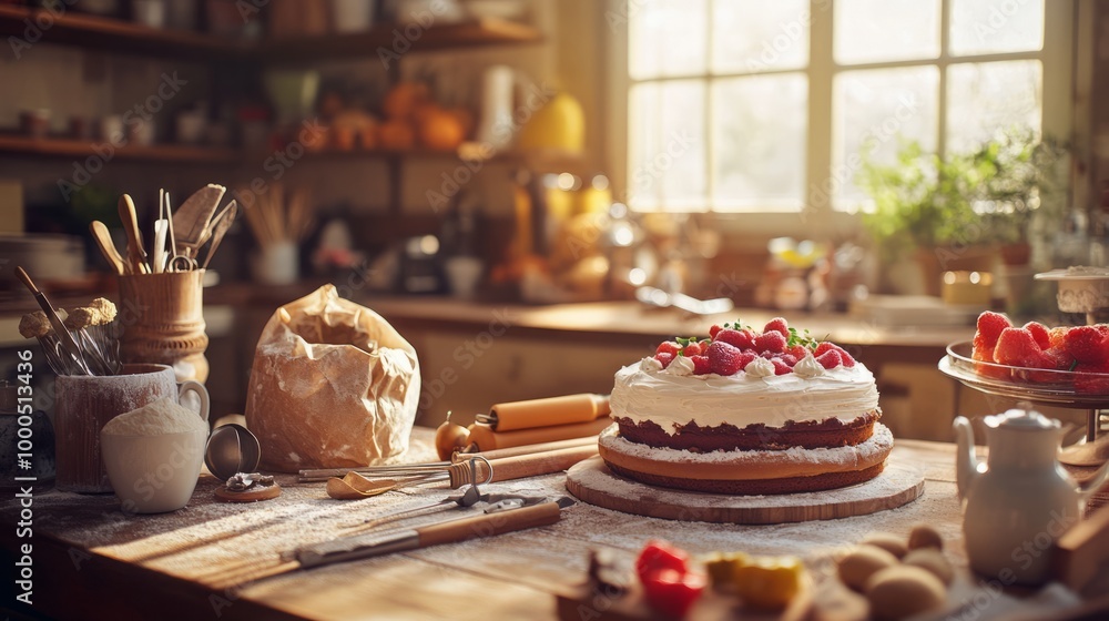 Cozy Bakery Scene Cozy Bakery Scene