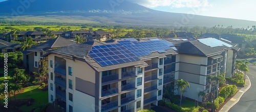 Sustainable Living with Solar Panels in Paradise photo