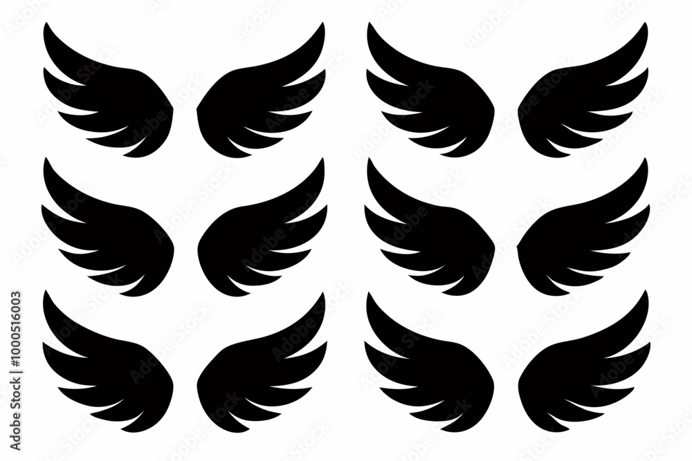 Obraz premium create a silhouette vector style with a background