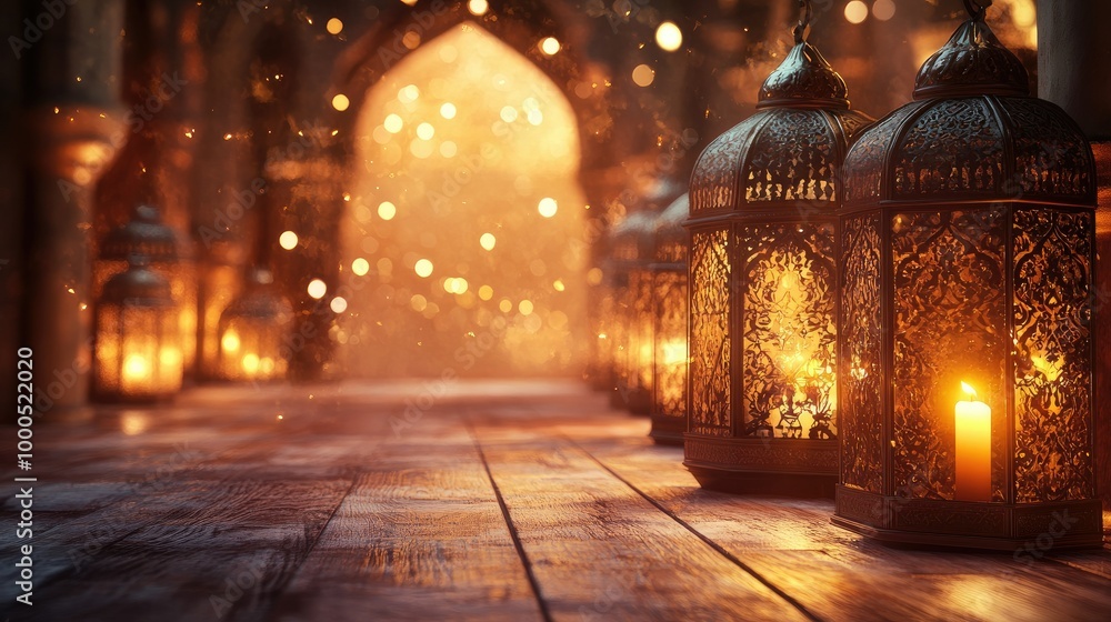Ramadan Kareem Islamic backgrounds adorned with lanterns Ramadan Kareem Islamic backgrounds adorned with lanterns