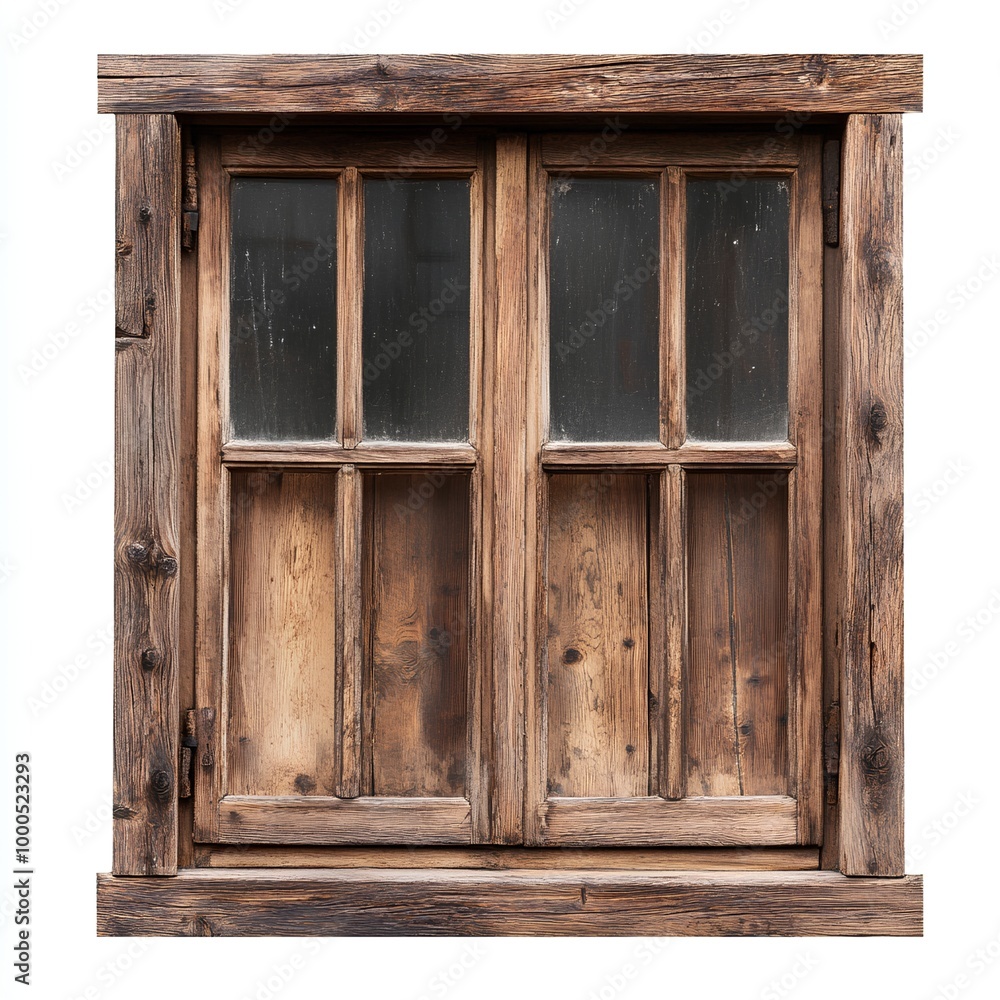 old wooden window with shutters old wooden window with shutters