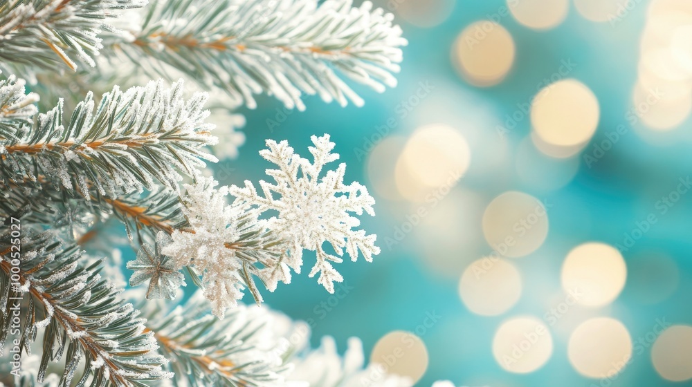 Winter background with snowflakes. Christmas and New Year concept Winter background with snowflakes. Christmas and New Year concept