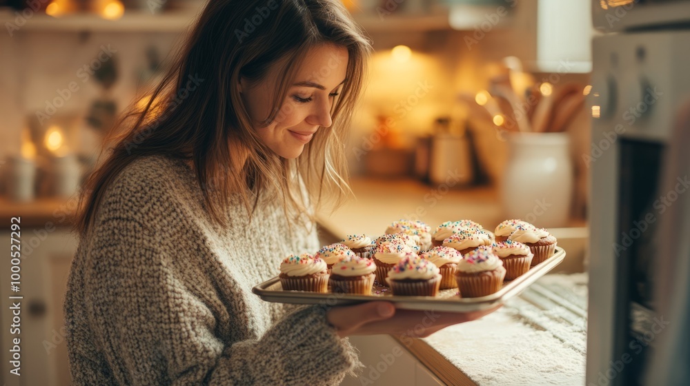 Cozy Baking Moment