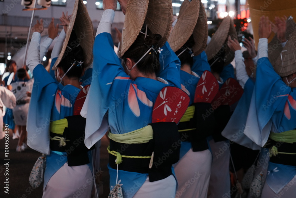 Koenji Awaodori Dance Festival in Tokyo, Japan - 日本 東京 高円寺阿波踊り