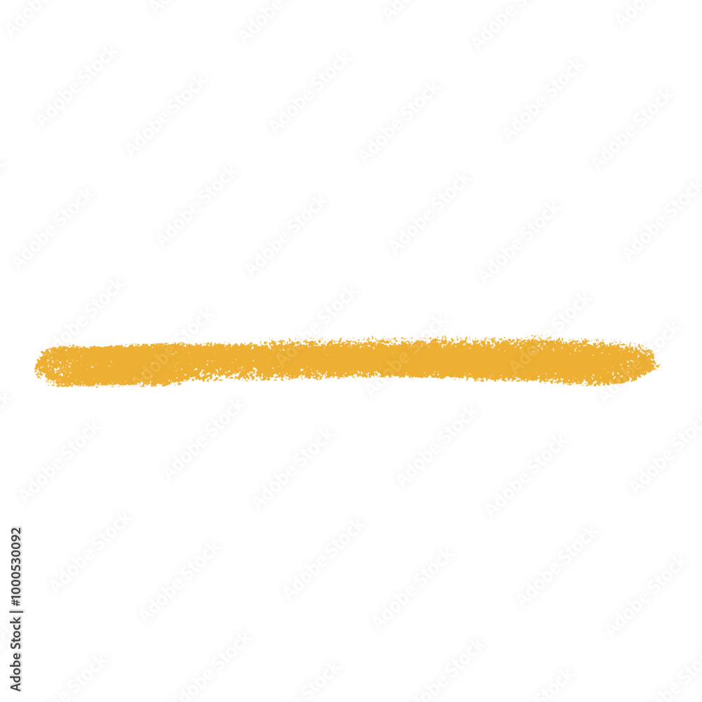 オレンジ色のシンプルな手書きクレヨン線 Stock Vector | Adobe Stock