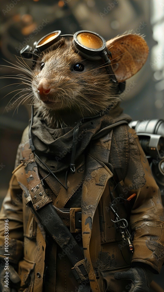 Steampunk Rat with Goggles: A Post-Apocalyptic Adventure Steampunk Rat with Goggles: A Post-Apocalyptic Adventure