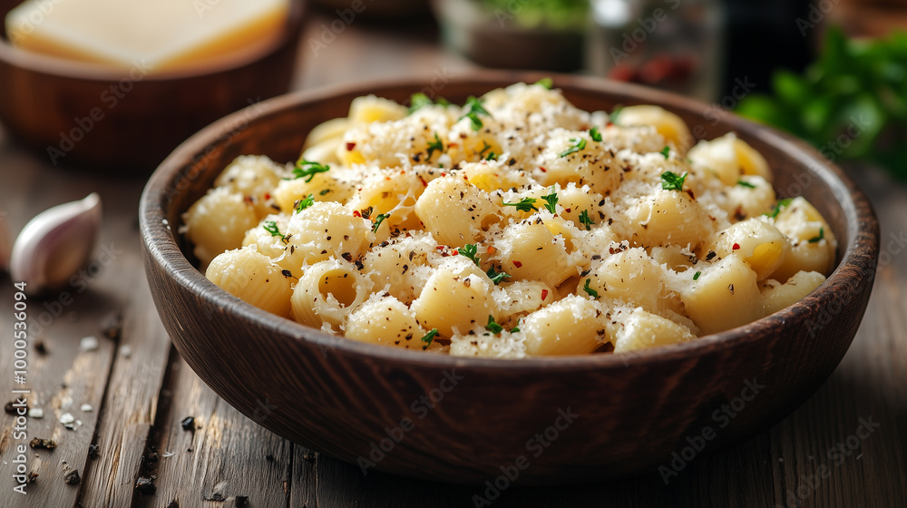 Savory Pasta with Artichokes: A Bowl of Pasta Tossed with Garlic, Olive Oil, and Topped with Parmesan Cheese Savory Pasta with Artichokes: A Bowl of Pasta Tossed with Garlic, Olive Oil, and Topped with Parmesan Cheese