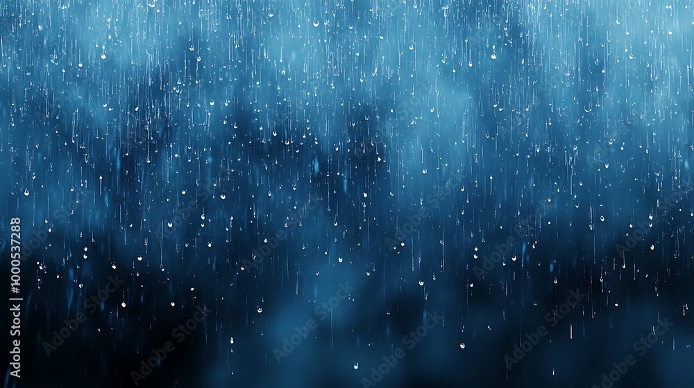 Abstract blue background with rain and mist effect. Abstract blue background with rain and mist effect.