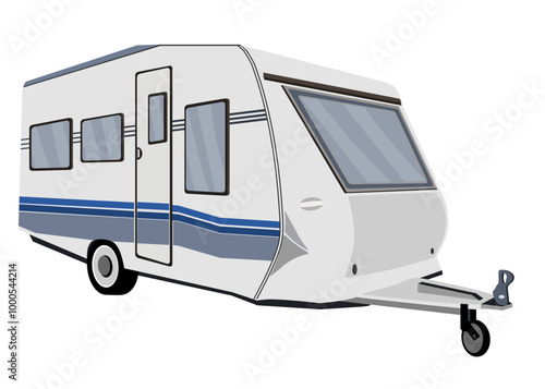 caravan, camper van 
