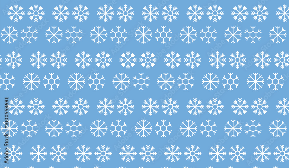 seamless pattern with snowflake background wallpaper design vector template seamless pattern with snowflake background wallpaper design vector template