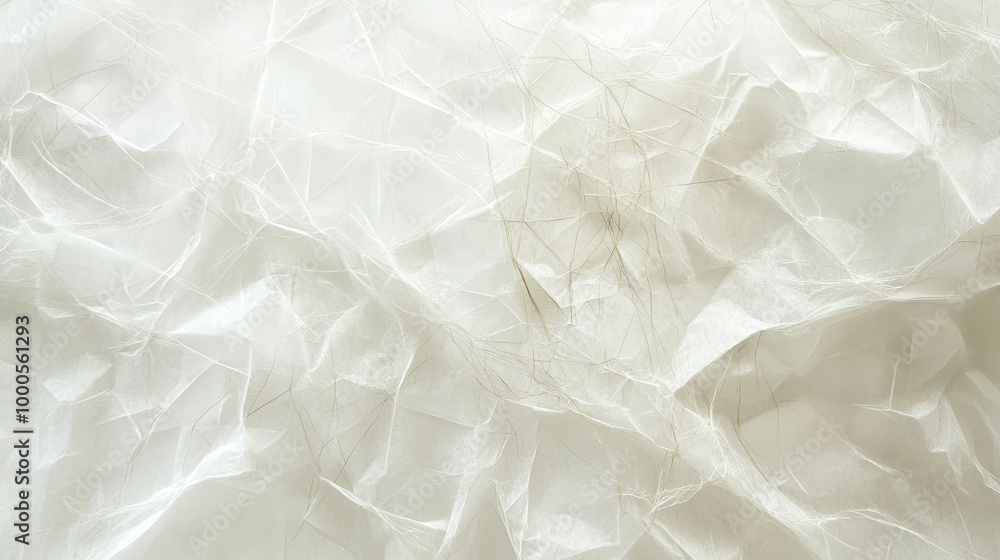Thin translucent white rice paper texture with visible fibers, perfect for crafting backgrounds - Thin translucent white rice paper texture with visible fibers, perfect for crafting backgrounds -