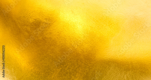 golden shiny yellow foil