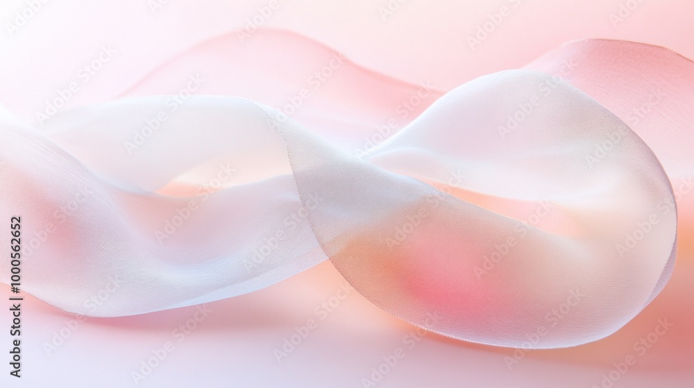 A delicate, flowing ribbon in soft pastel colors, creating a serene and elegant visual effect. A delicate, flowing ribbon in soft pastel colors, creating a serene and elegant visual effect.