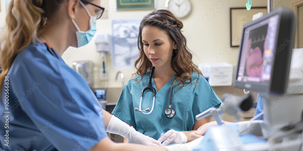 Surgeons Preparing for Medical Procedure in Operating Room, Medical Team in Surgery Room Focused on Patient Care
Surgeons Preparing for Medical Procedure in Operating Room, Medical Team in Surgery Room Focused on Patient Care