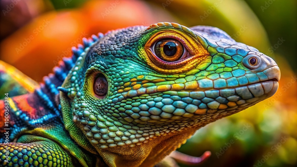 Vibrant Wild Lizards in Their Natural Habitat Displaying Unique Colors and Patterns in Nature Vibrant Wild Lizards in Their Natural Habitat Displaying Unique Colors and Patterns in Nature
