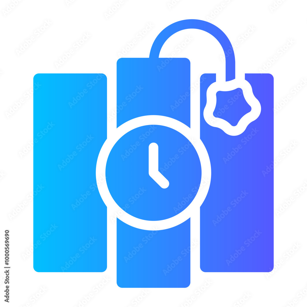 dynamite gradient icon dynamite gradient icon