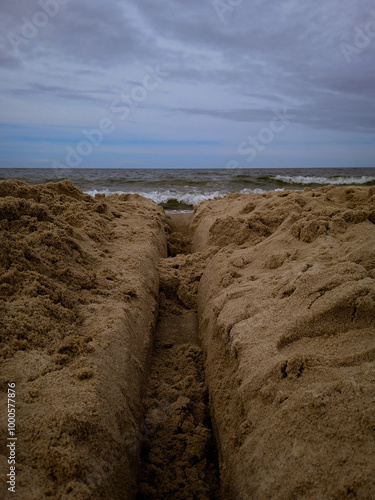 beach and sea photo