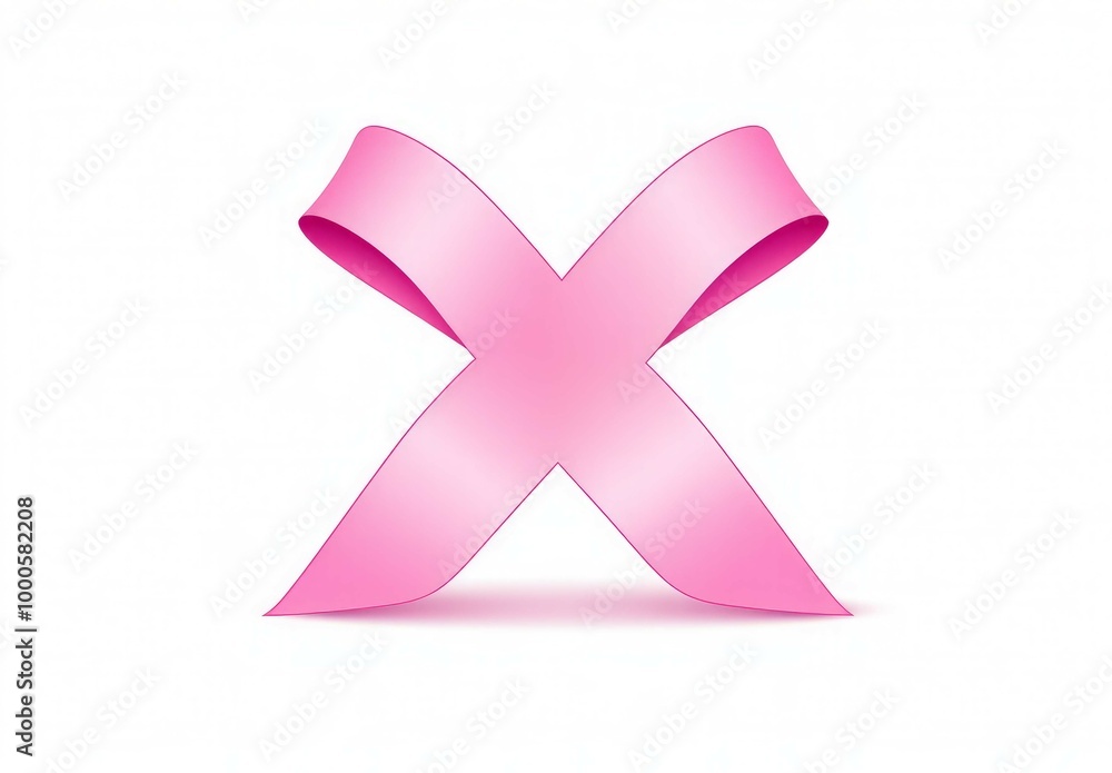 Breast cancer awareness ribbon Pink ribbon Background Breast cancer awareness ribbon Pink ribbon Background