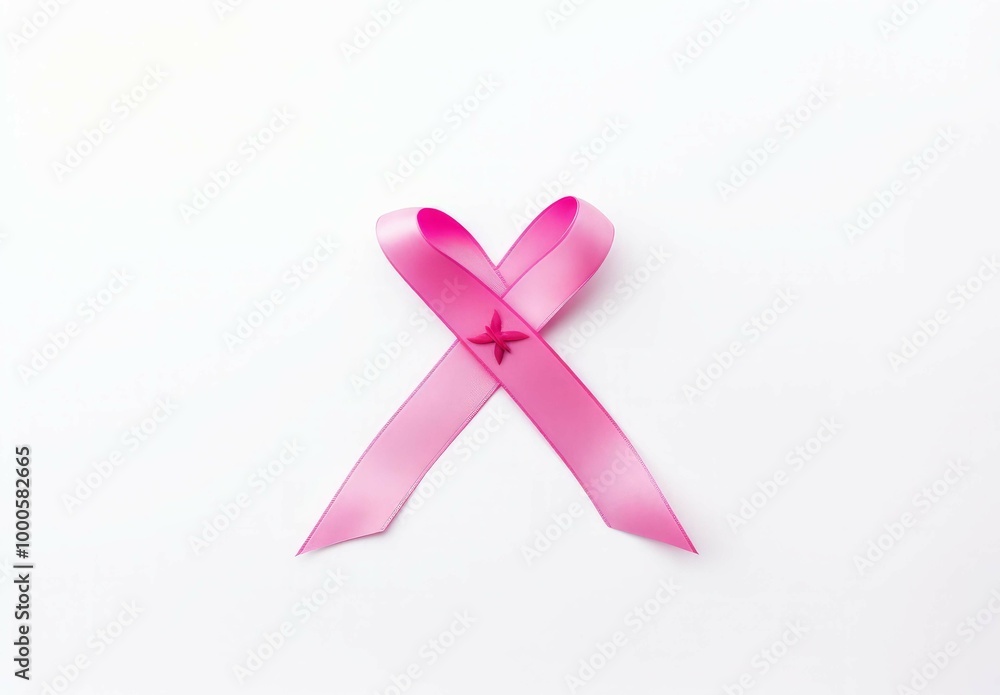 Breast cancer awareness ribbon Pink ribbon Background Breast cancer awareness ribbon Pink ribbon Background