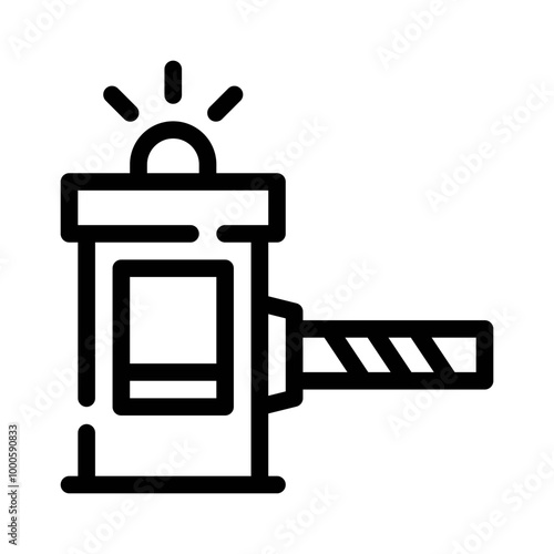 border control line icon