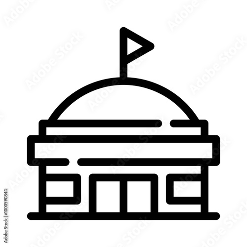 embassy line icon