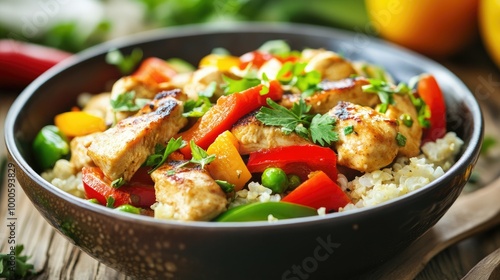 Vibrant Paleo Chicken Stir Fry with Bell Peppers