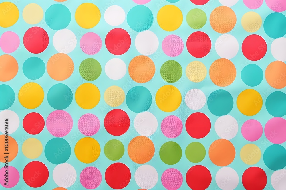 Colorful Polka Dot Pattern Colorful Polka Dot Pattern