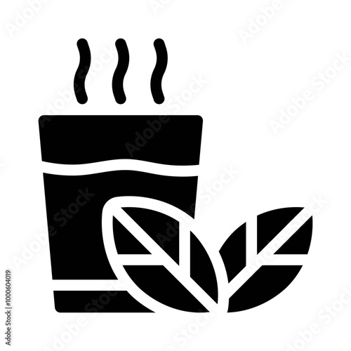 Chai Tea glyph icon
