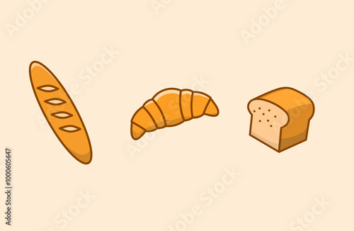 bread vector 