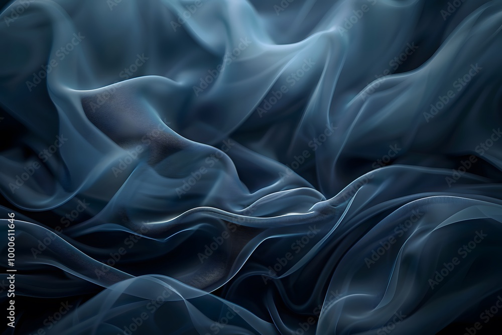 Obraz premium Abstract Blue Fabric Texture