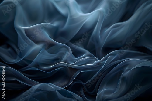 Abstract Blue Fabric Texture