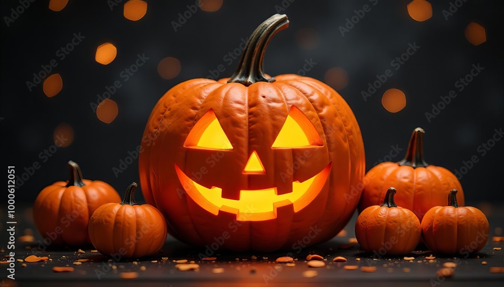 Fototapeta premium halloween pumpkin