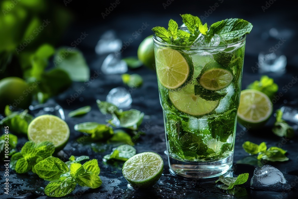 mojito cocktail with mint mojito cocktail with mint