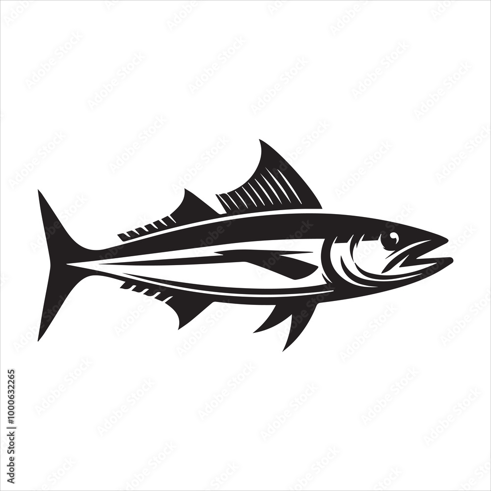 Bluefish Fish Vector illustration in black and white - Fish Clipart Design
Bluefish Fish Vector illustration in black and white - Fish Clipart Design