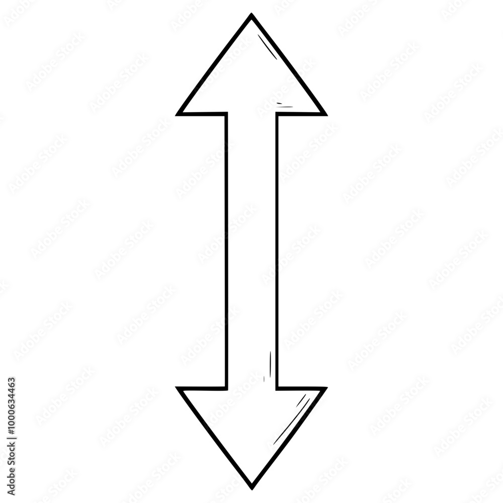 sort button illustration hand drawn outline vector sort button illustration hand drawn outline vector