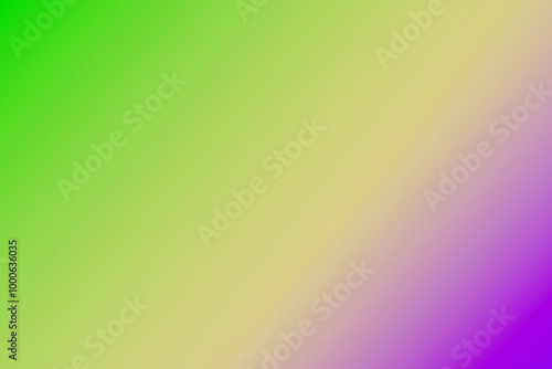 Abstract light green background with grainy gradient, bright and saturated gradient for album cover. Soft color palette of vector gradients.