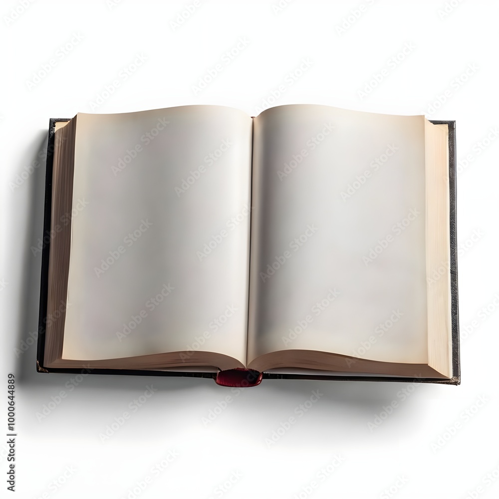 white book open top view full length white book open top view full length