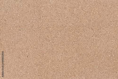 Natural Cork Board Texture Background with Fine Granular Surface