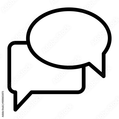 conversation line icon