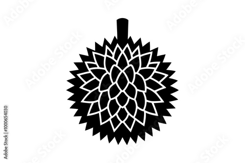 durian vector icon art design
