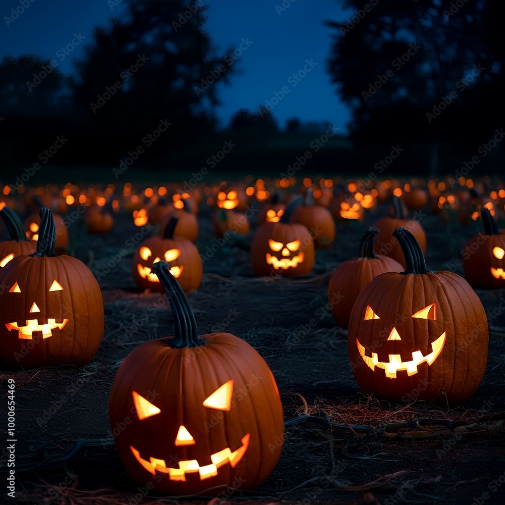 Fototapeta premium Halloween dark background