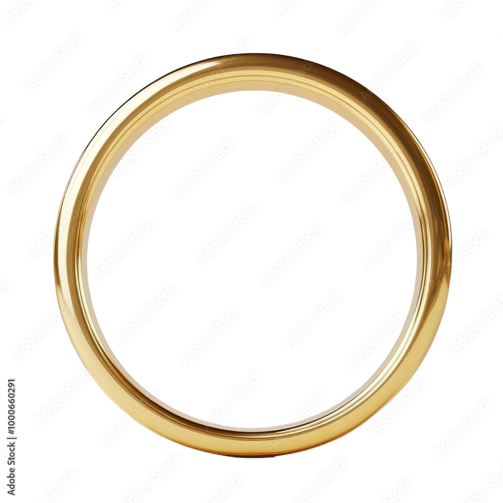 Luxurious Gold Frame Mockup with Polished Finish on White Background for Lifestyle Branding and Advertising Luxurious Gold Frame Mockup with Polished Finish on White Background for Lifestyle Branding and Advertising