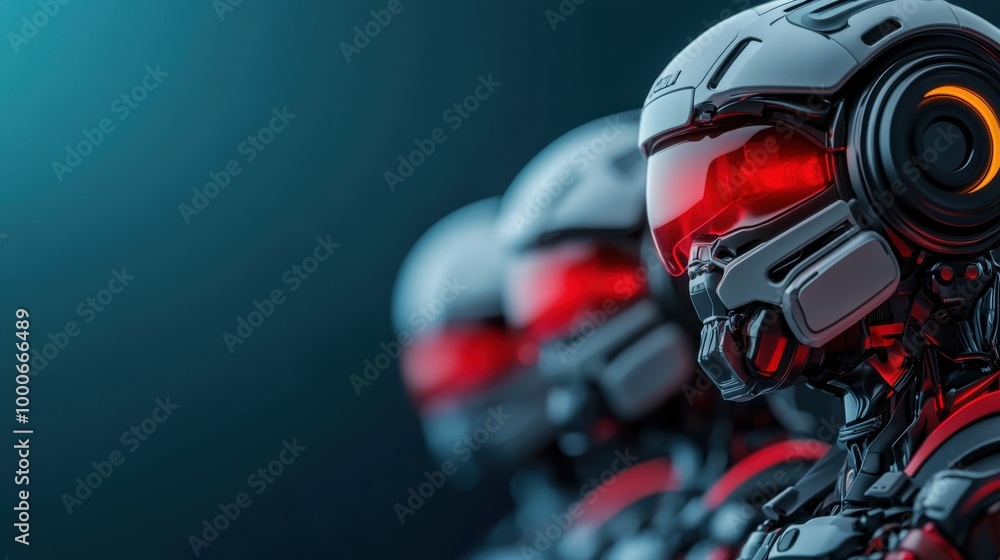 Fototapeta premium Advanced Robotics with Futuristic Design Features