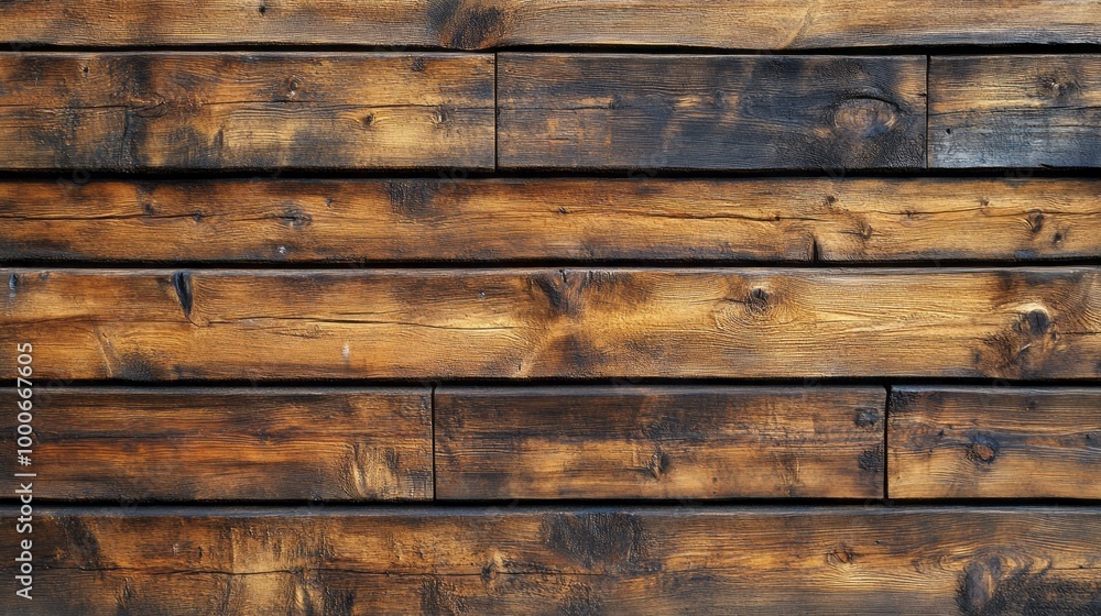 A wooden wall with a brown color. The wall is made of wood and has a rustic look A wooden wall with a brown color. The wall is made of wood and has a rustic look